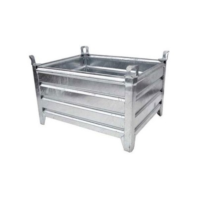 Stapelbehälter 1200x800x600 mm, verzinkt