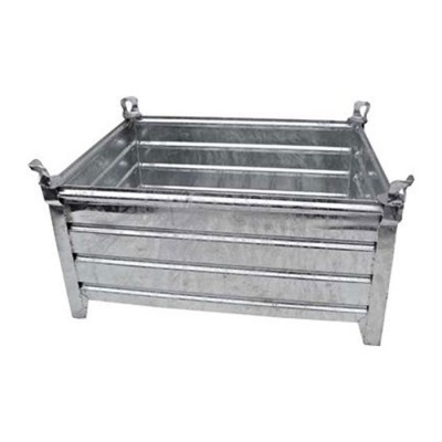 Stapelbehälter 1000x800x600 mm, verzinkt